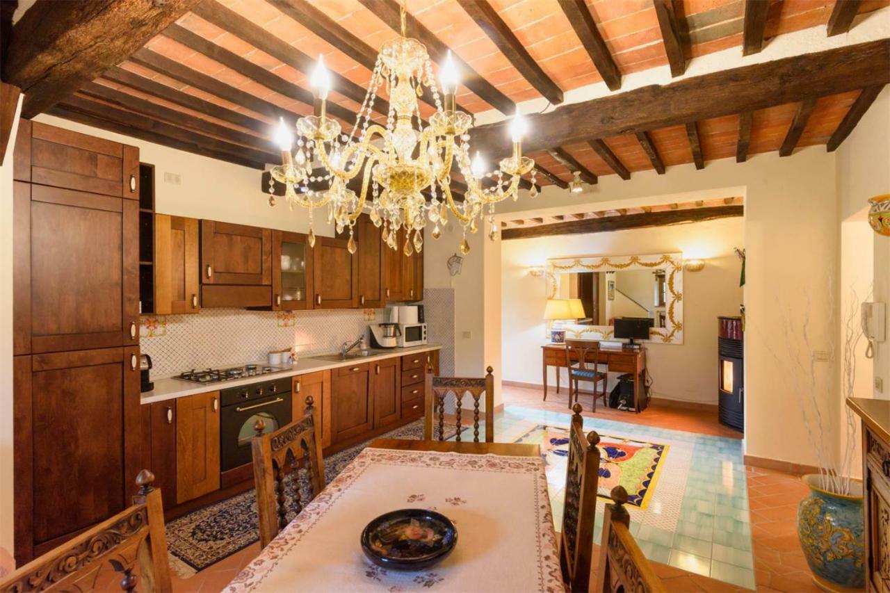 コルトーナCasa Di Chiarilu'アパートメント エクステリア 写真